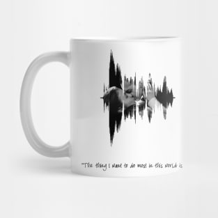 WayHaught Sound Wave - The thing I want to do most... is you  (Wynonna Earp) Mug